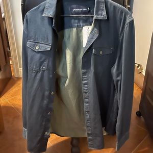 Calvin Klein jeans men’s button down shirt